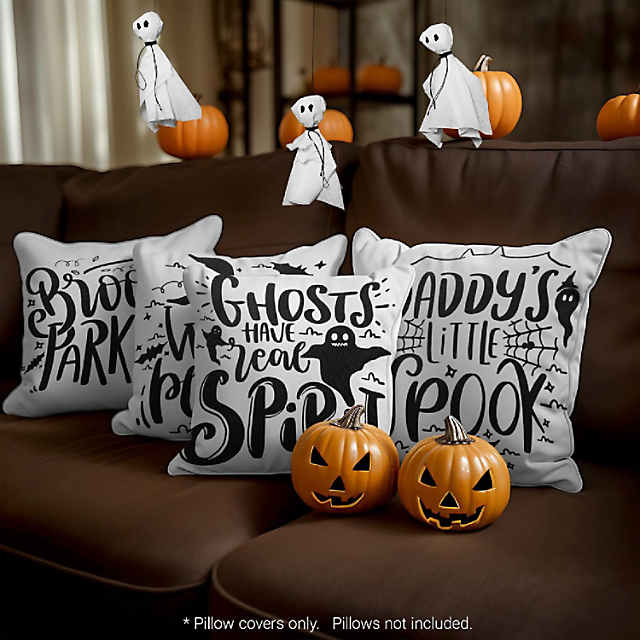 Halloween Spooky Pillow Cover