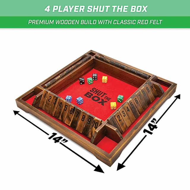 4 Player Shut the Box