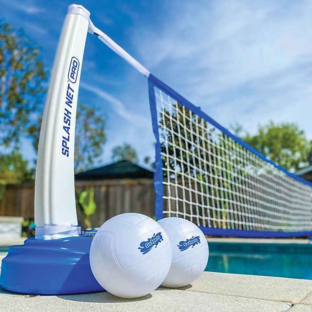 GoSports Splash Net PRO Pool Volleyball Net - Blue –