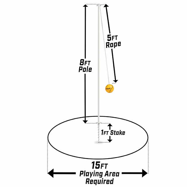 Glava Tetherball and Rope  Performance Sports Systems