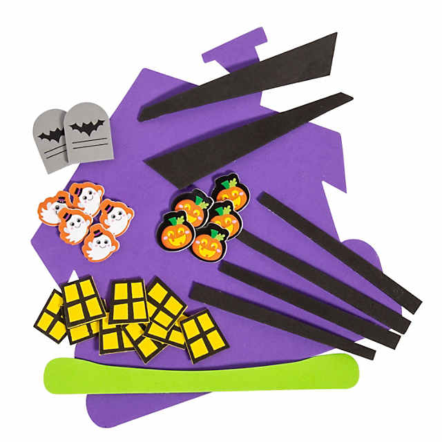 Halloween Skeleton Paper Chain Craft Kit - Makes 12