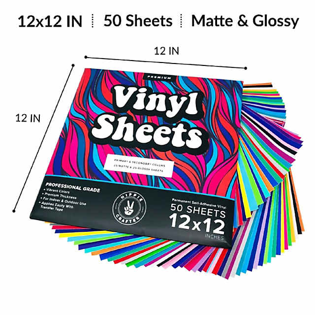Hippie Crafter Color Vinyl Sheets