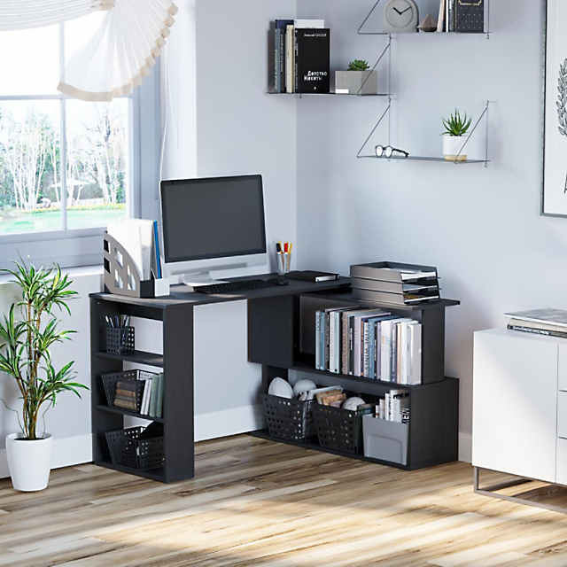 https://s7.orientaltrading.com/is/image/OrientalTrading/PDP_VIEWER_IMAGE_MOBILE$&$NOWA/homcom-360-degree-rotating-home-office-desk-l-shaped-corner-computer-desk-with-storage-shelves-writing-table-workstation-black~14225344-a01$NOWA$
