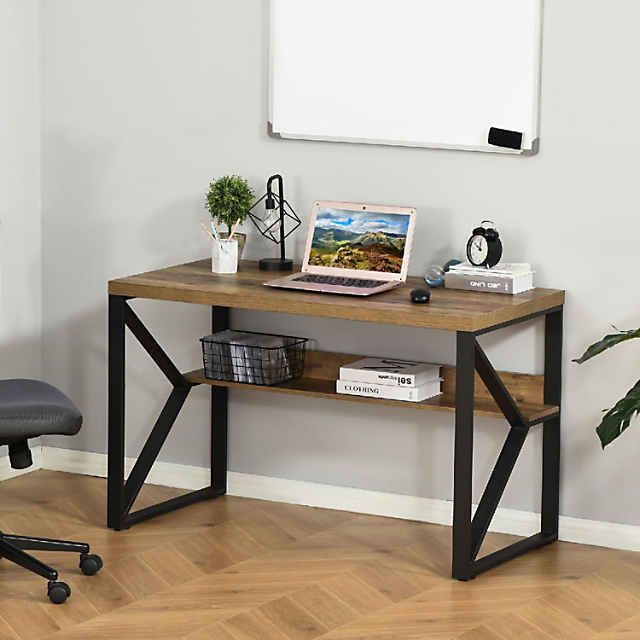 https://s7.orientaltrading.com/is/image/OrientalTrading/PDP_VIEWER_IMAGE_MOBILE$&$NOWA/homcom-55-inch-industrial-writing-desk-with-l-shaped-under-desk-shelf-k-shaped-steel-frame-and-adjustable-footpads-black-brown~14225232-a01$NOWA$