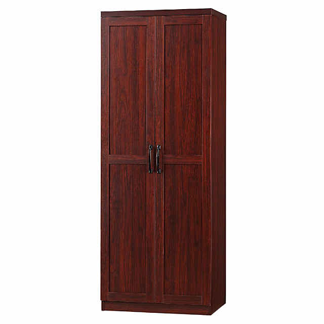 HOMCOM 2-Door Free Standing Storage Cabinet with Bottom Shelf