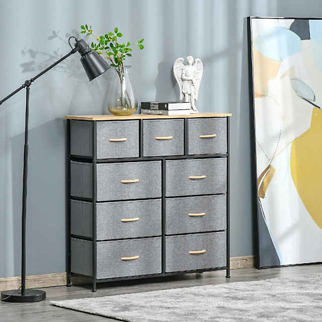 https://s7.orientaltrading.com/is/image/OrientalTrading/PDP_VIEWER_IMAGE_MOBILE$&$NOWA/homcom-9-drawers-storage-chest-dresser-organizer-unit-w--steel-frame-wood-top-easy-pull-fabric-bins-for-bedroom-hallway-closet-entryway-oak-and-grey~14218121-a01$NOWA$