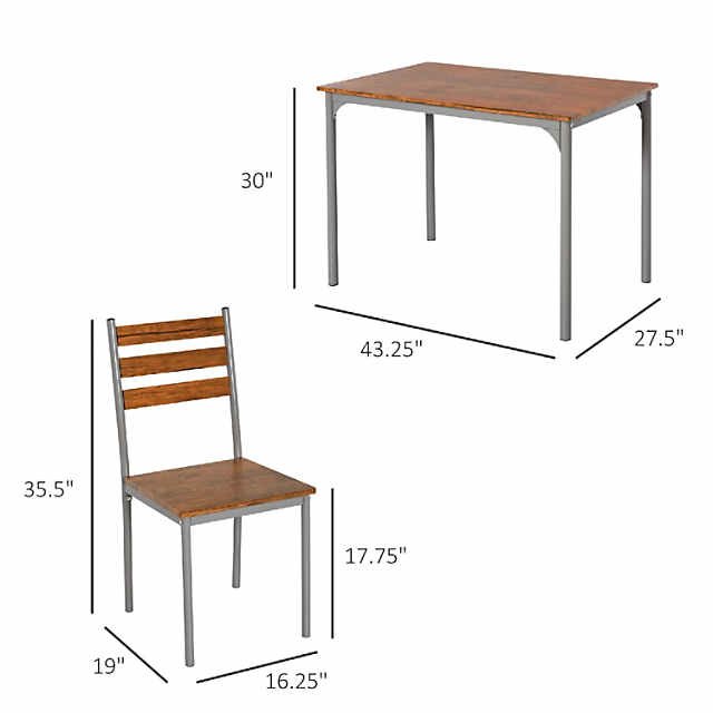 https://s7.orientaltrading.com/is/image/OrientalTrading/PDP_VIEWER_IMAGE_MOBILE$&$NOWA/homcom-modern-5-piece-wooden-counter-dining-kitchen-table-set-1-table-4-chairs-metal-legs-suitable-for-outdoors-brown~14225746-a01$NOWA$