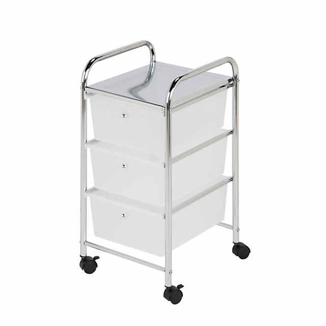 Honey-Can-Do - 4-Wheel Folding Utility Cart - Silver