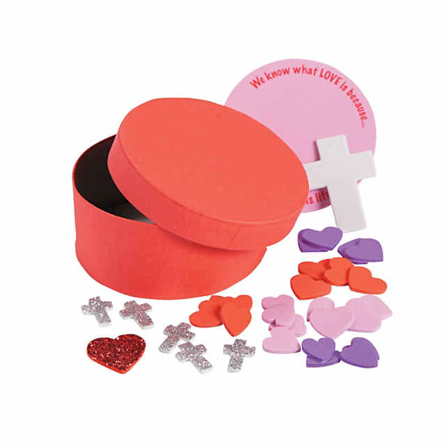 You Fill My Heart Valentine Craft Kit - Makes 12