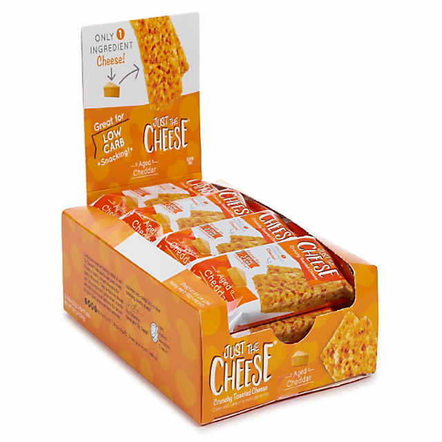 Just The Cheese® Aged Cheddar Crunchy Toasted Cheese Bars, 12 ct / 0.8 oz -  Kroger