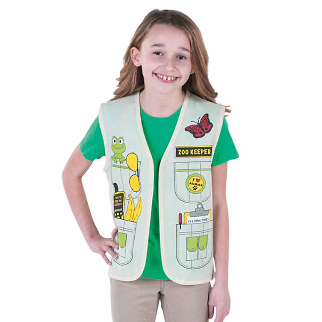 Paper Bag Fishing Vest Craft for Kids - Happy Toddler Playtime