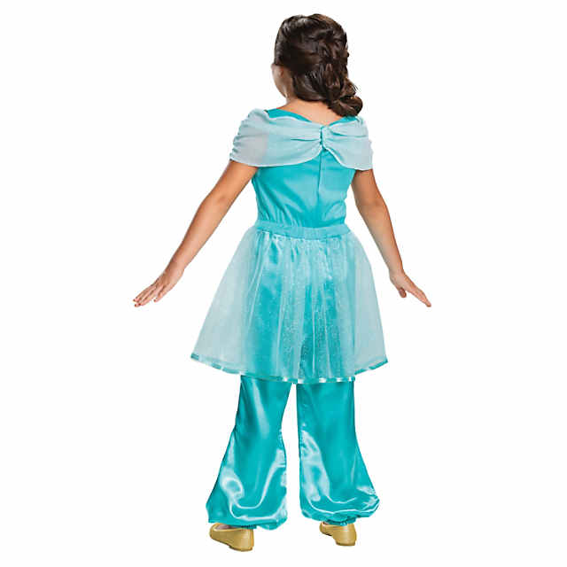 Disney Adult Jasmine Costume, Disney's Aladdin Officially Licensed Jasmine  Halloween Costume for Women