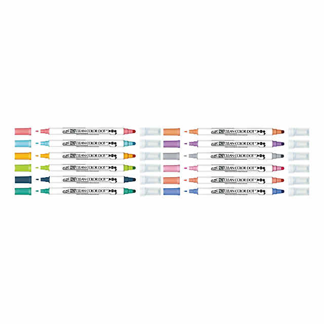 *Kuretake Zig Clean Color Dot 12 Color Set TC-6100 / 12V