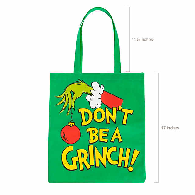 Bioworld Merchandising. Dr. Seuss The Grinch Naughty & Nice Tin Tote