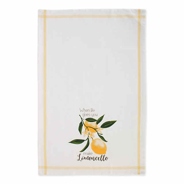 Design Imports Kitchen Towel, Lemon Bliss