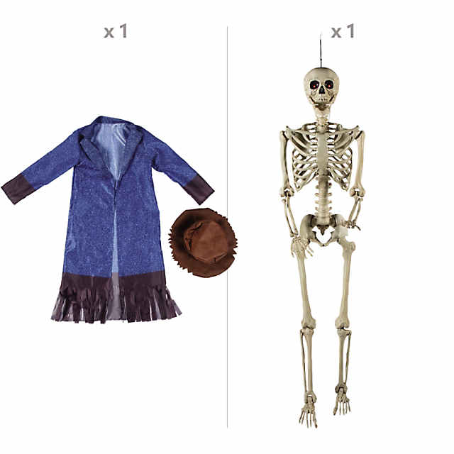 Life-Size Poseable Skeleton, 5ft