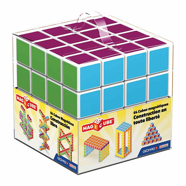 Magicube Magnetic Cubes, 64 pcs