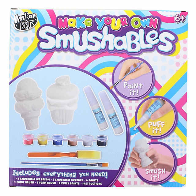 Make Your Own Foam Smushables Activity Kit Ice Cream Cupcake
