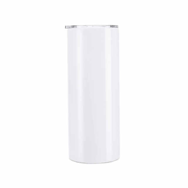 MakerFlo 30 oz Thick Sublimation Blank Insulated Tumbler, 1 PC, White