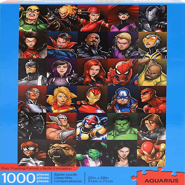 Heroes Collage 1000 Puzzle | Oriental Trading