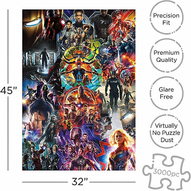 Marvel: Thor Collage 500 Piece Jigsaw Puzzle