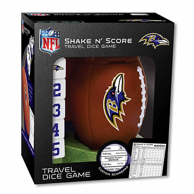 Baltimore Ravens NFL 2-Pack Playing Cards & Dice Set