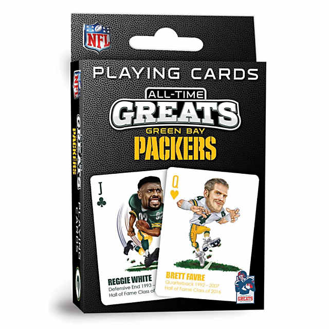 MasterPieces Green Bay Packers All-Time Greats Playing Cards | Oriental  Trading