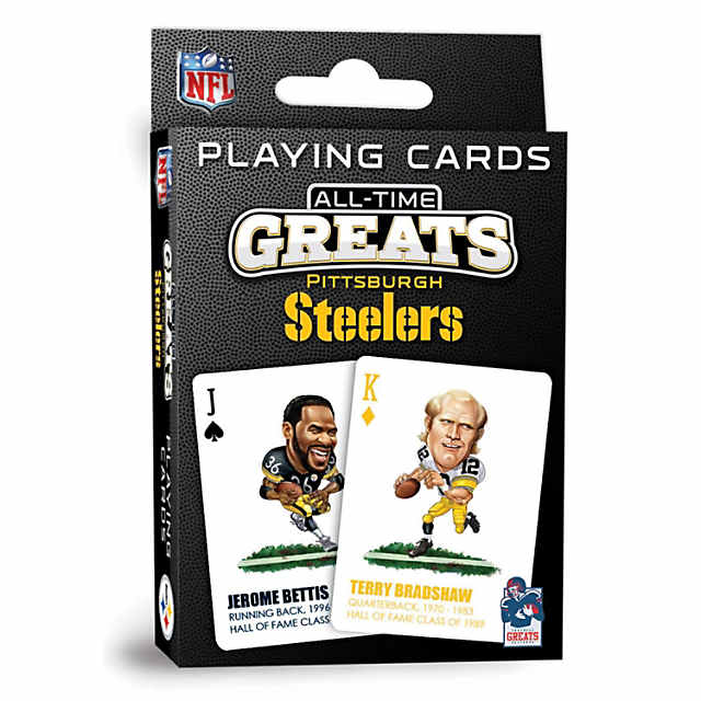 Pittsburgh Steelers NFL All-Time Greats Playing Cards NEW