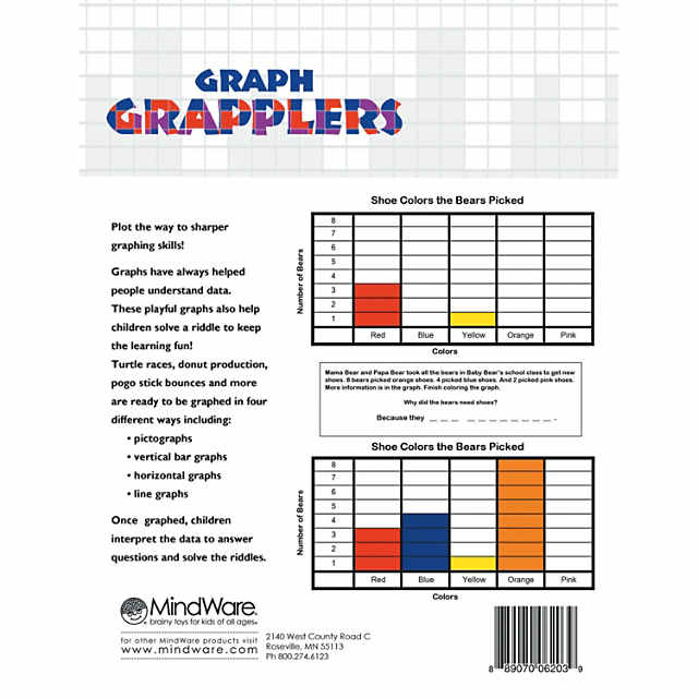 Math Mosaics Graph Grapplers Mindware