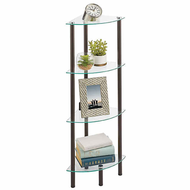 https://s7.orientaltrading.com/is/image/OrientalTrading/PDP_VIEWER_IMAGE_MOBILE$&$NOWA/mdesign-glass-corner-4-tier-storage-organizer-tower-cabinet-bronze-clear~14238394-a01$NOWA$