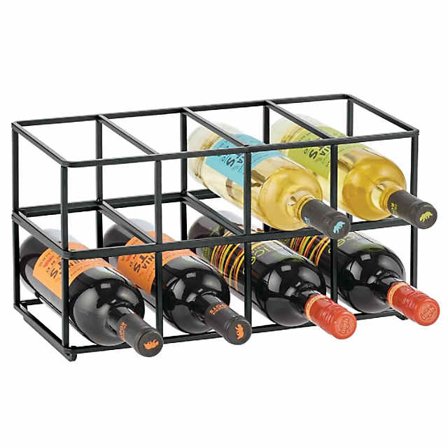 Vertical 8-Bottle Holder