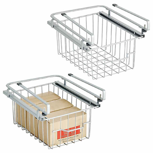 https://s7.orientaltrading.com/is/image/OrientalTrading/PDP_VIEWER_IMAGE_MOBILE$&$NOWA/mdesign-metal-wire-xs-sliding-under-shelf-kitchen-storage-basket-2-pack-silver~14367029-a01$NOWA$