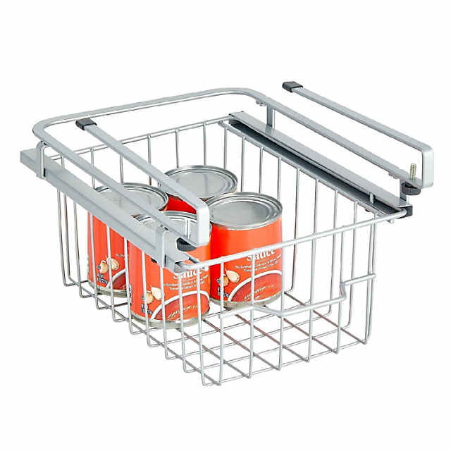 https://s7.orientaltrading.com/is/image/OrientalTrading/PDP_VIEWER_IMAGE_MOBILE$&$NOWA/mdesign-metal-wire-xs-sliding-under-shelf-kitchen-storage-basket-silver~14366885-a01$NOWA$