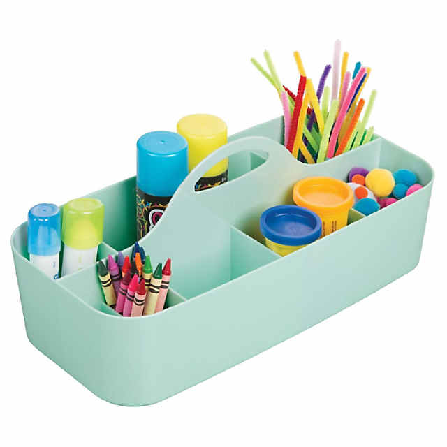  mDesign Plastic Portable Nursery Storage Organizer