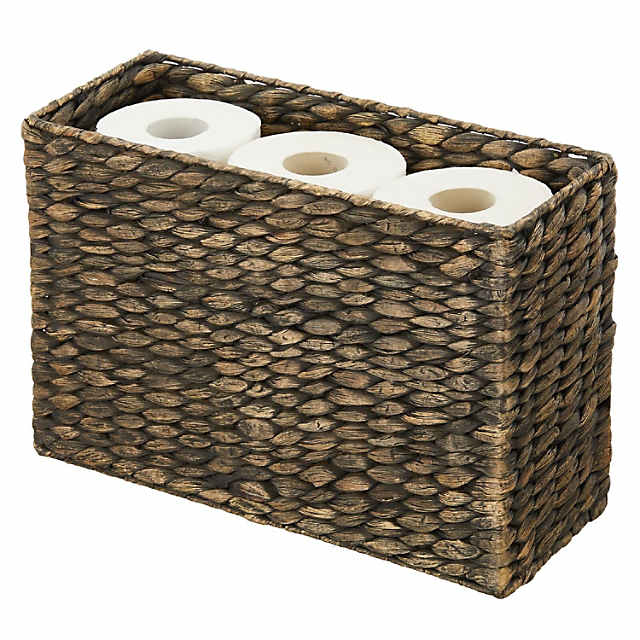 Wicker Storage Baskets/ Toilet Tank Holder, Bathroom Storage