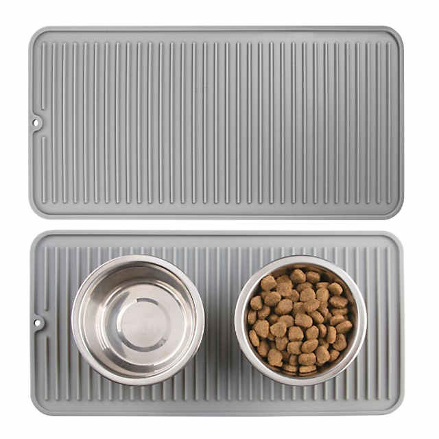 https://s7.orientaltrading.com/is/image/OrientalTrading/PDP_VIEWER_IMAGE_MOBILE$&$NOWA/mdesign-silicone-pet-food-water-placemat-for-dogs-cats-small-2-pack-gray~14238512-a01$NOWA$