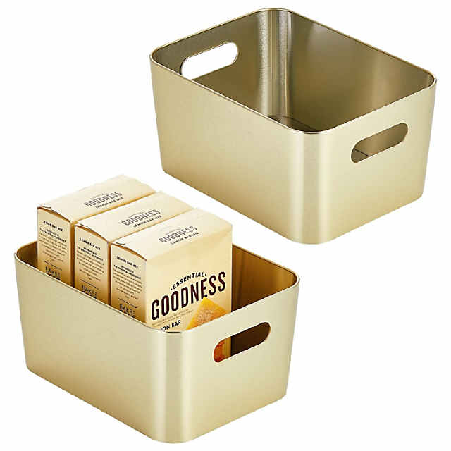 https://s7.orientaltrading.com/is/image/OrientalTrading/PDP_VIEWER_IMAGE_MOBILE$&$NOWA/mdesign-small-metal-kitchen-storage-container-bin-handles-2-pack-soft-brass~14396079-a01$NOWA$