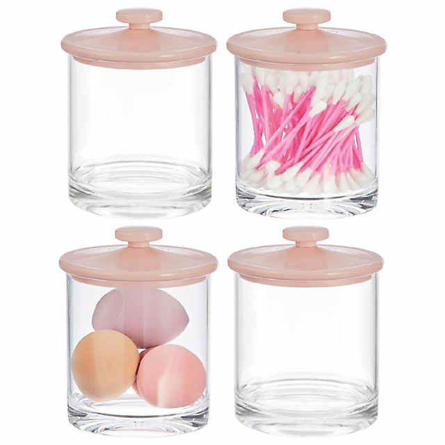 https://s7.orientaltrading.com/is/image/OrientalTrading/PDP_VIEWER_IMAGE_MOBILE$&$NOWA/mdesign-small-round-acrylic-apothecary-canister-jars-4-pack-clear-light-pink~14367255-a01$NOWA$