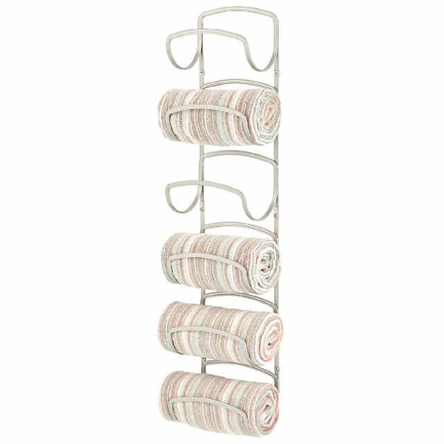 Bathroom Towel Holder, Wall Storage, Bathroom Decor, Towel Storage