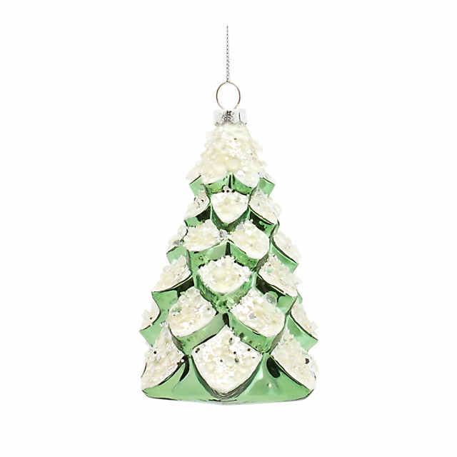 Melrose International Ceramic Chickadee Pine Branch Peace Joy Tag Ornament  (Set of 12) at Tractor Supply Co.