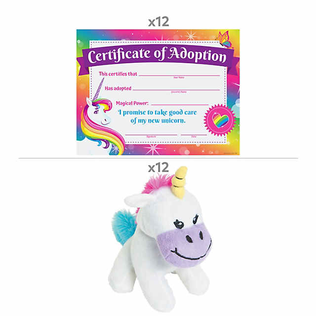 Adopt a Unicorn Party Kit / Certificate / Adoption Sign / Favor Tag / Craft  Activities, colouring sheet, unicorn names and unicorn crown