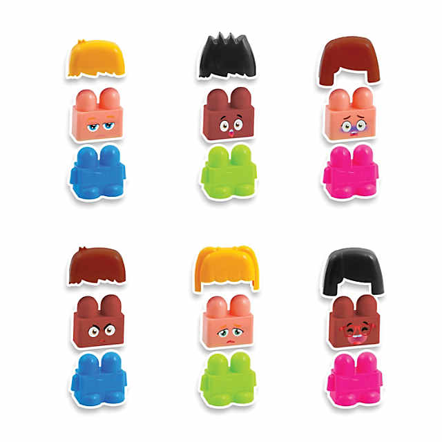 Miniland Educational Emotiblocks, Interchangeable Emotion Blocks