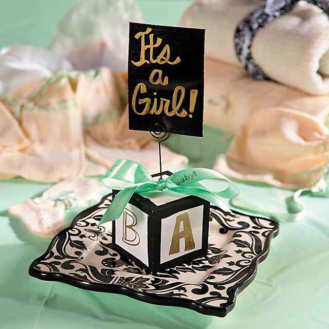 Mint Green Baby Shower Idea