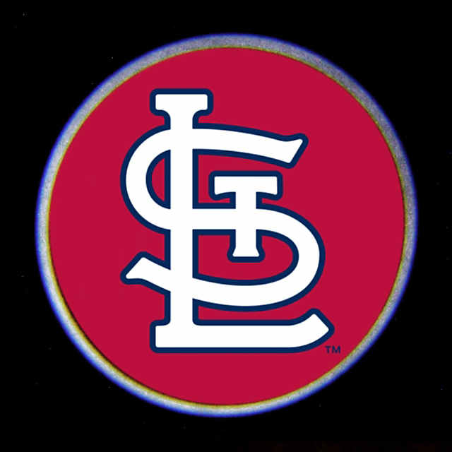 St. Louis Cardinals 8 Color Team Logo Car Decal