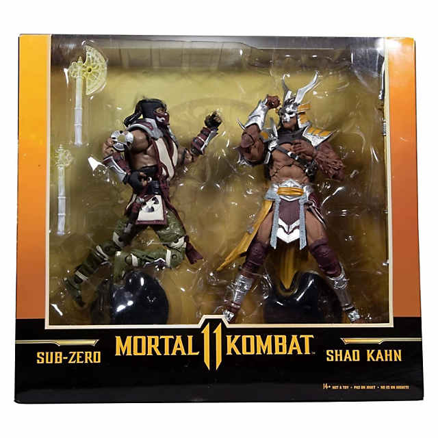 Mortal Kombat Series 7 Shao Kahn Platinum Kahn 7 Action Figure