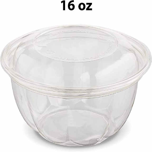 1pc Salad Container For Lunch With Ice Pack Leakproof Bpa Free