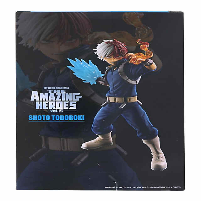 Estátua Banpresto My Hero Academia The Amazing Heroes Vol.15 - Shoto  Todoroki