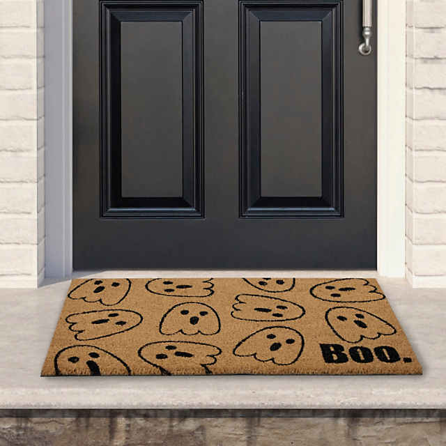 Farmhouse Boo Coir Door Mat