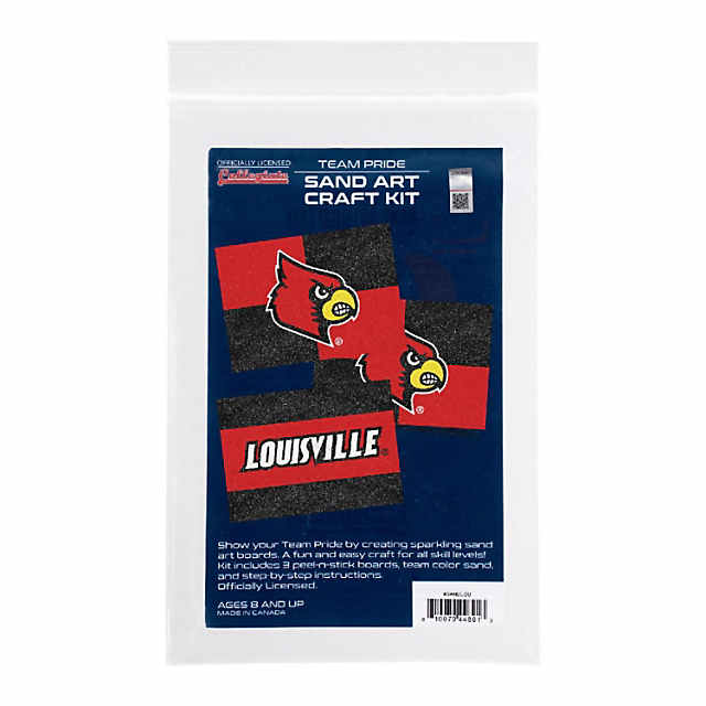 Louisville Cardinals Team Pride Sand Art Craft Kit