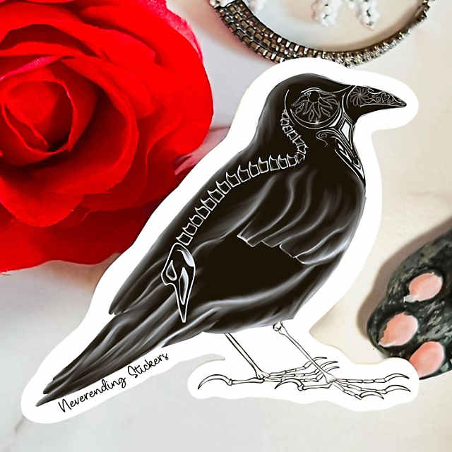 Raven Magnet 